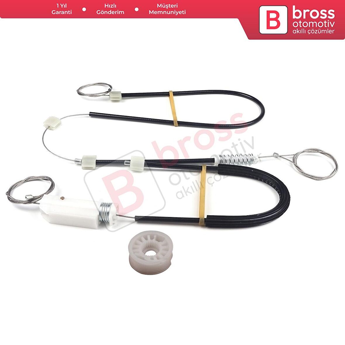 BMW Z4 E85/E86 2002-2008 2-Kapı Roadster Coupe Convertible 51337198910 İçin Sağ Cam Kriko Tamir Seti