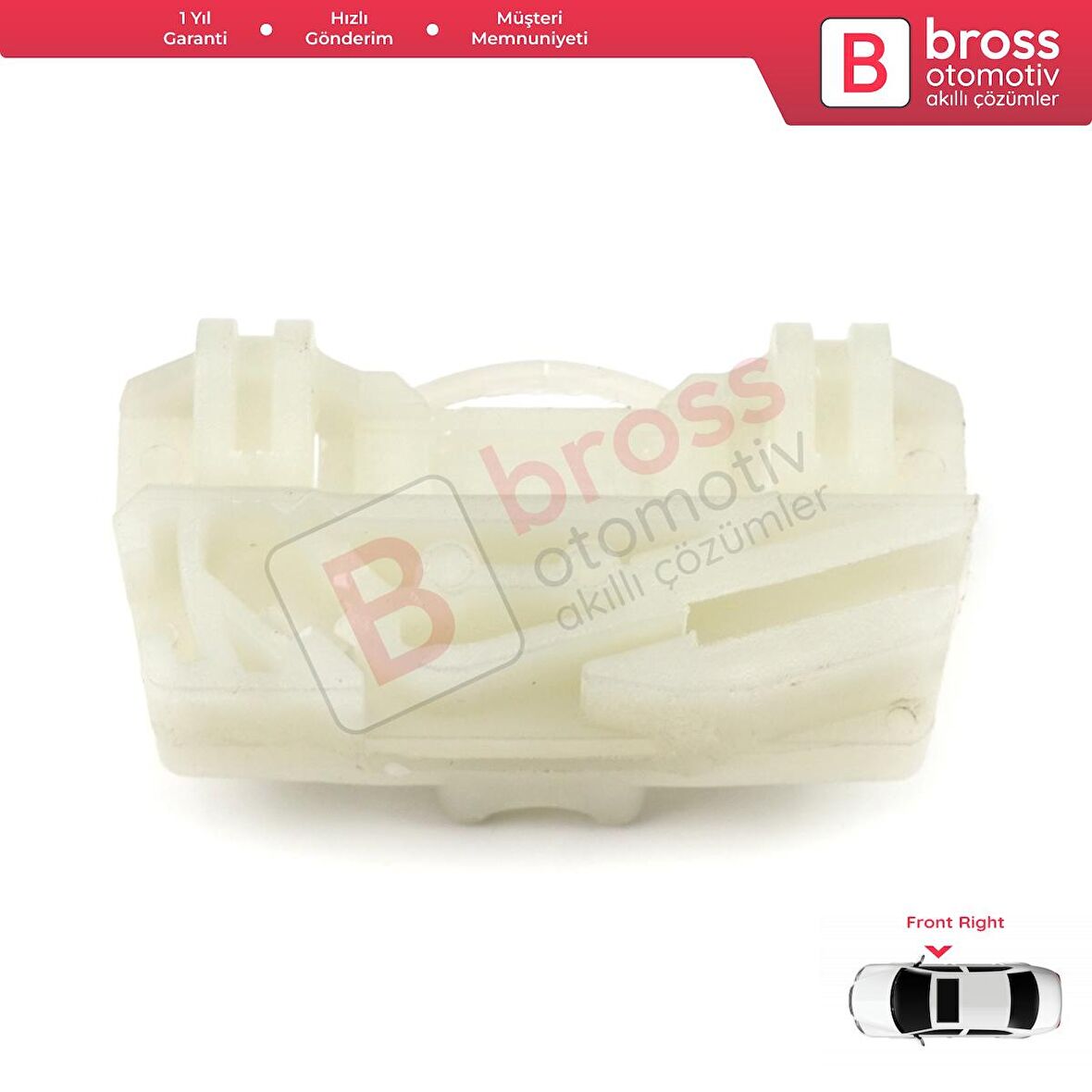 Land Rover VW Seat Ford İçin Ön Sağ Kapı Cam Kriko Klipsi