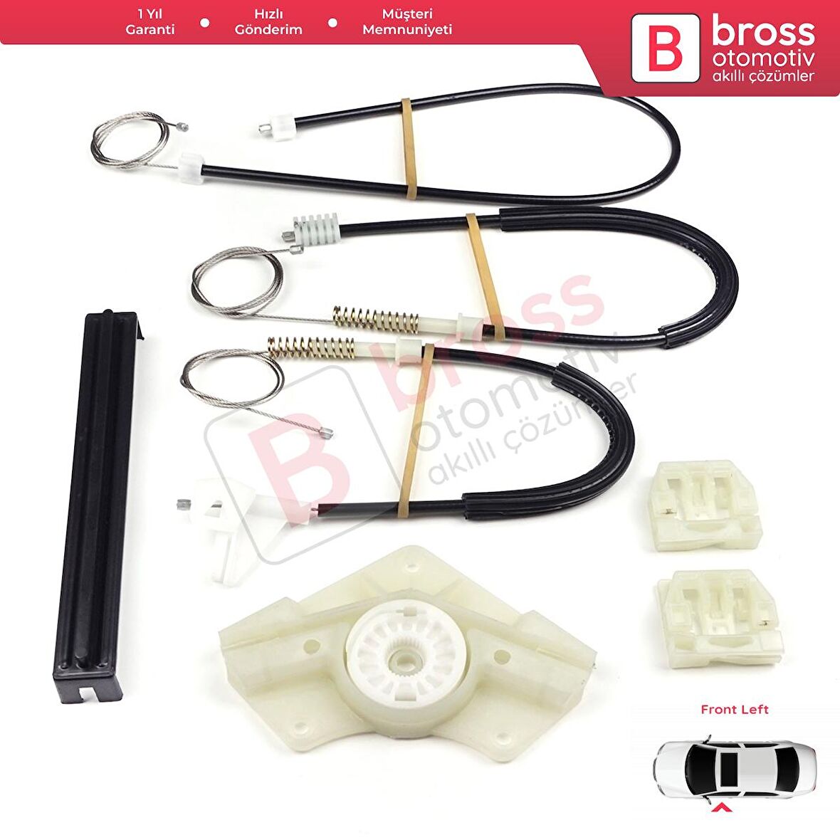 BMW 3 Series E46 2-Kapı Convertible 1999-2006 M3 318 320 323 325 330 İçin Arka Cam Kriko Tamir Seti