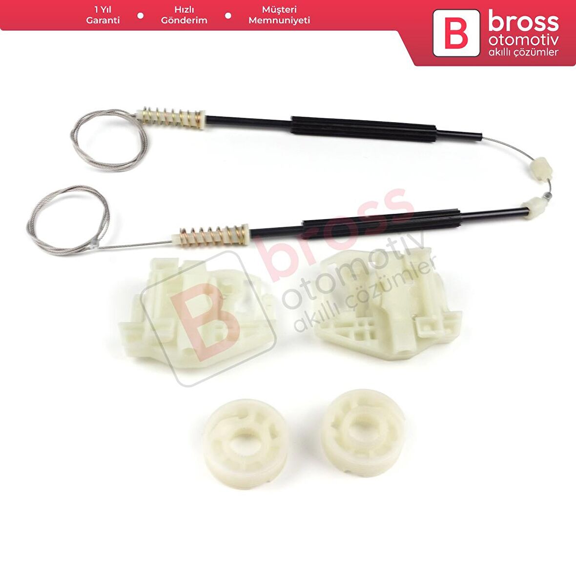 Mercedes Vito Viano Mixto MK2 W639 2003-2010 6397200046 İçin Ön Sol Kapı Cam Kriko Tamir Seti