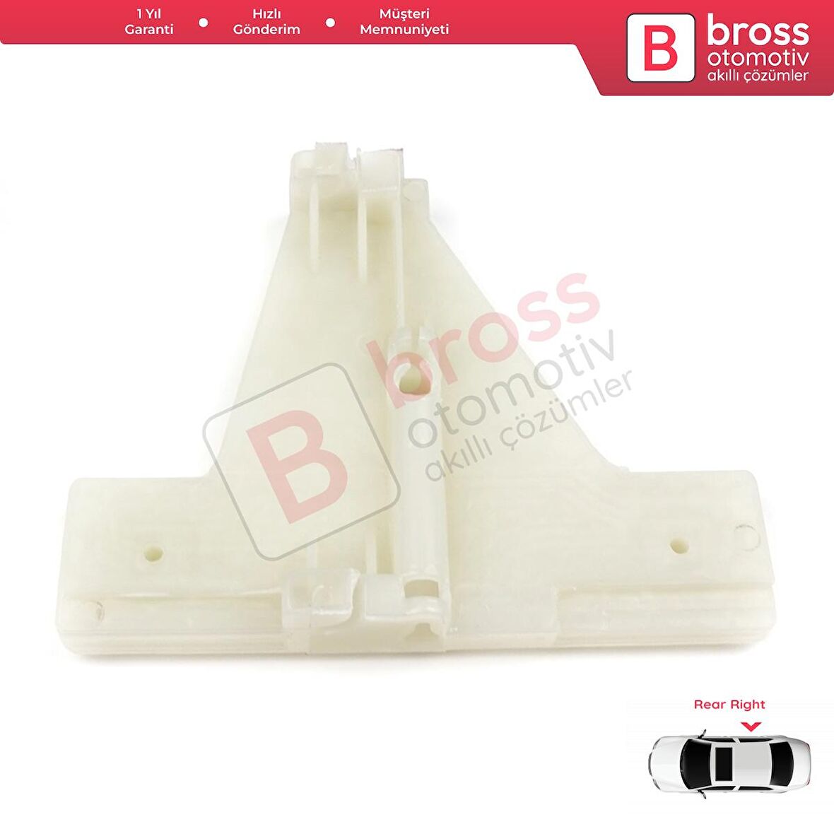 Audi A3 2004-2013 İçin Sağ Arka Cam Kriko Klipsi