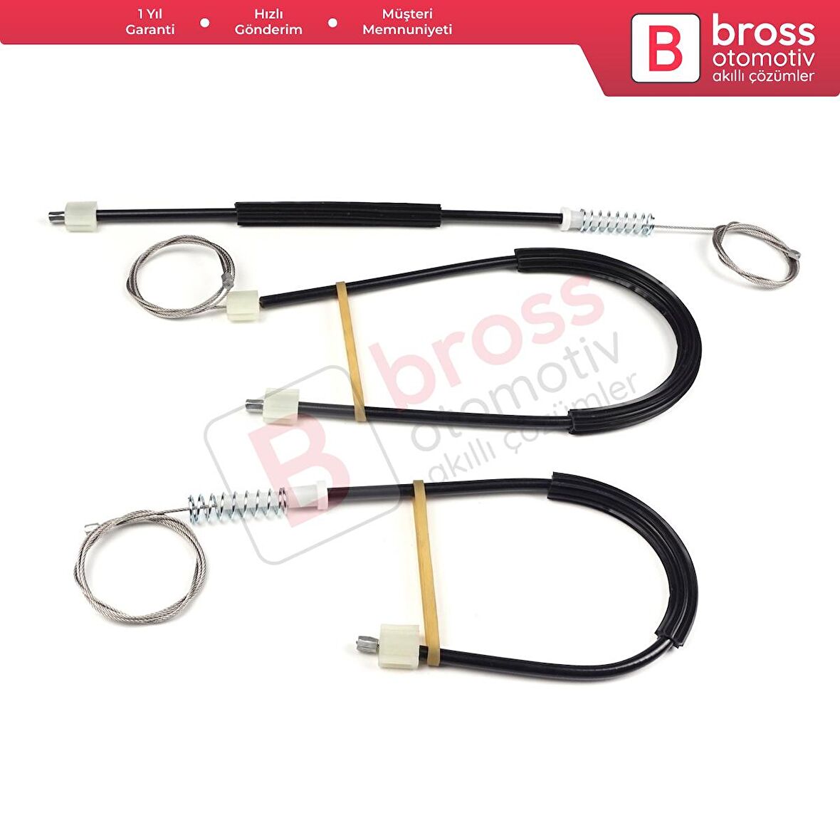 VW Phaeton 3D MK1 2002-2016 V6 V8 W12 SWB LWB 3D1837461 İçin Ön Sol Kapı Cam Kriko Tamir Seti