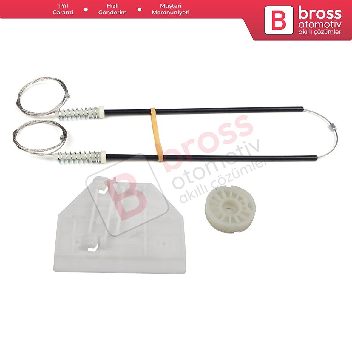 Audi A6 C6 S6 4F 4F2 4F5 2004-2011 4/5 Kapı 4F0839462 İçin Elektrikli Arka Sağ Cam Kriko Tamir Seti