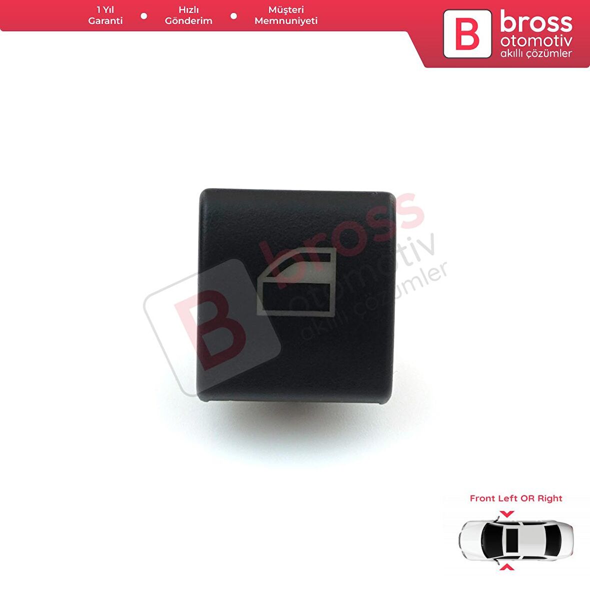 BMW 3 Series E46 X5 X3 İçin Cam Açma Düğmesi Kapağı 61316902175