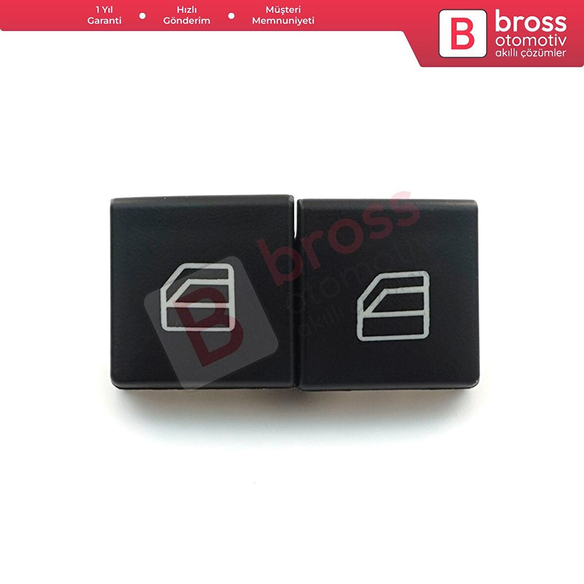 Mercedes W204 W212 S212 A207 C207 X204 W176 W246 C/ X117 X/ W166  X156 İçin 2X Cam Açma Düğme Kapağı