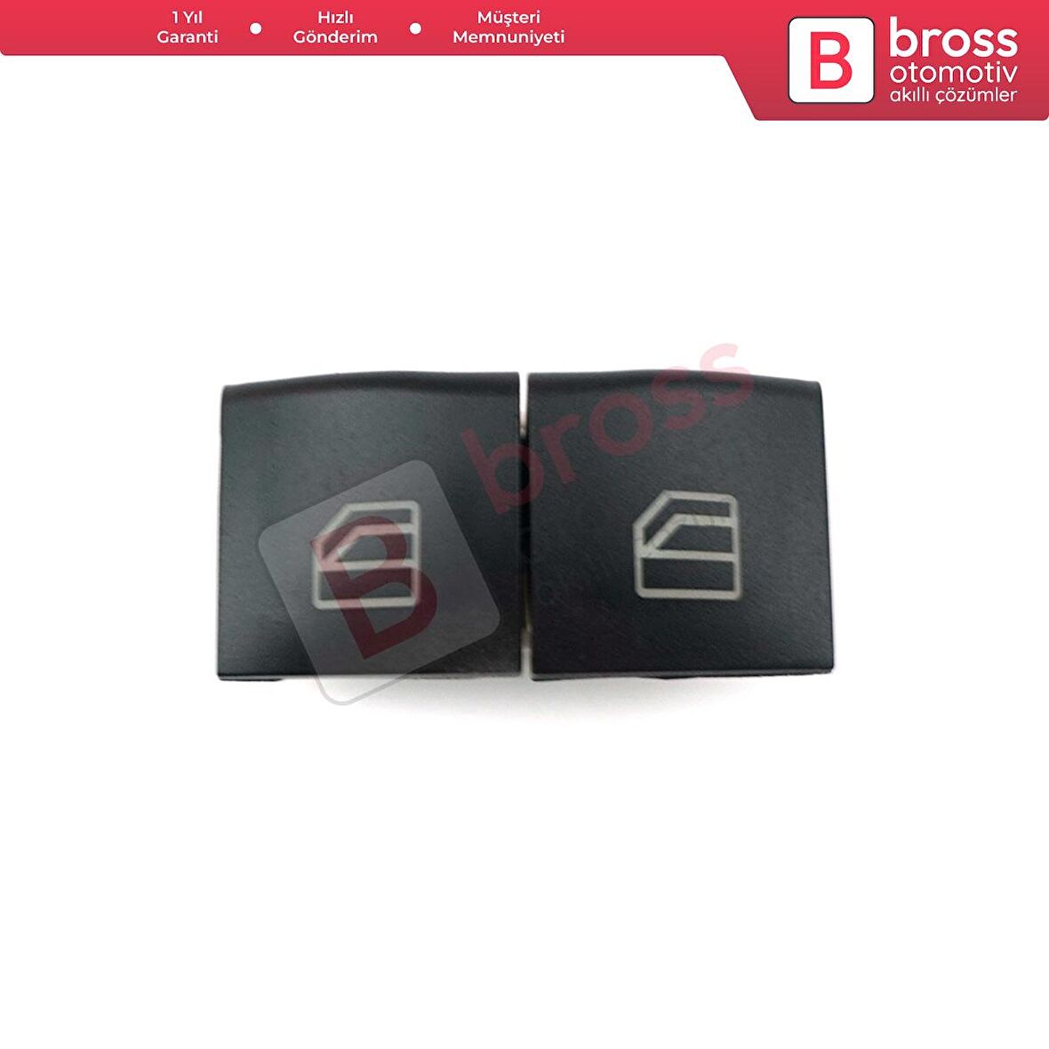 Mercedes A Class W169 B Class W245 A1698206410 İçin Sürücü Switch Sağ Sol Cam Açma Düğme Kapağı