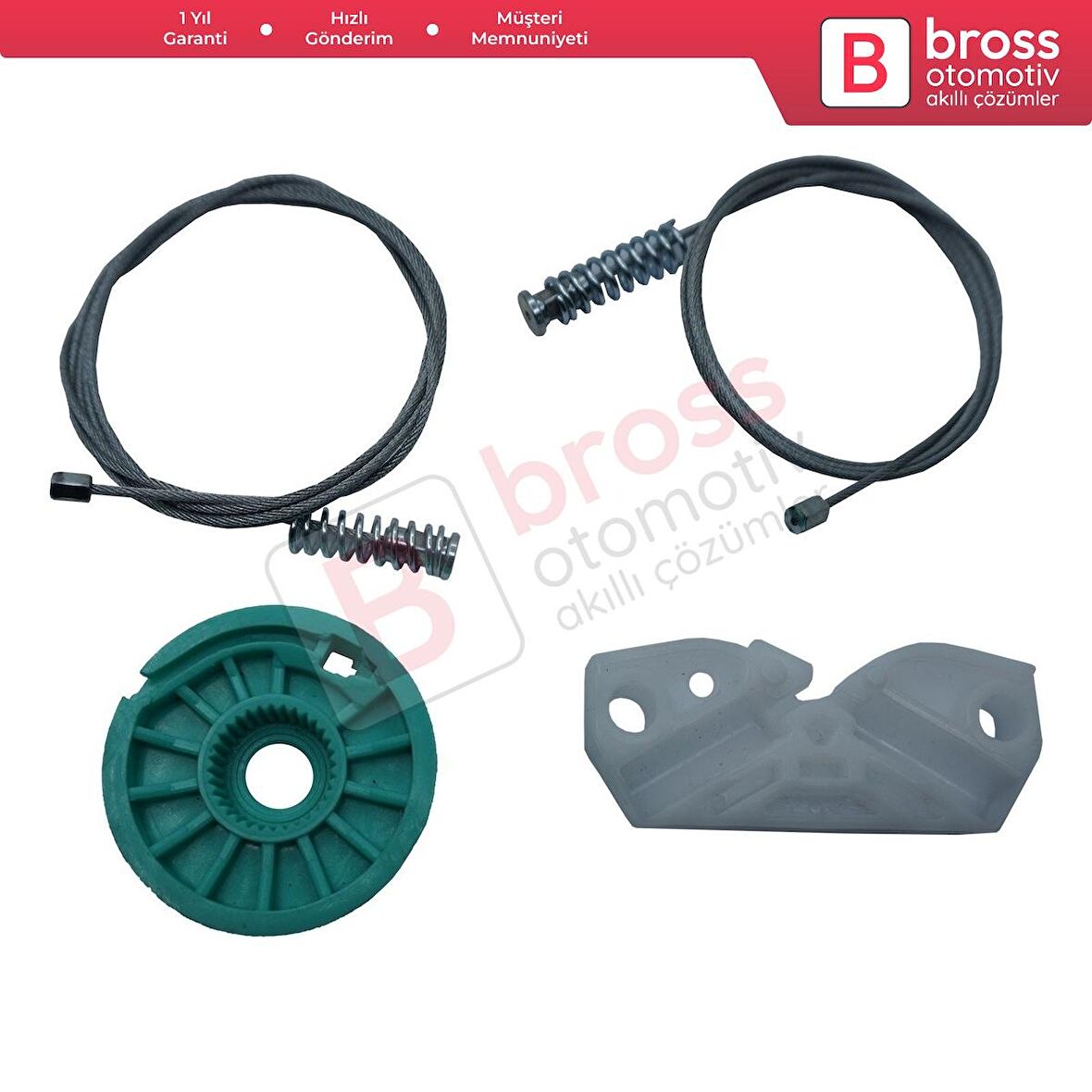 Mercedes CLK Class MK2 W209 C209 A209 2002-2009 2-Kapı A2096700103 İçin Arka Sol Cam Kriko Seti