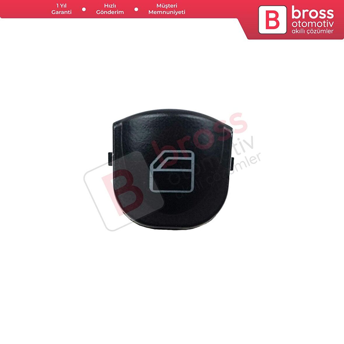 Mercedes C Class W203 S203 CLK W209 C209 A209 A2038200210 İçin Tekli Yolcu Cam Düğmesi Kapağı