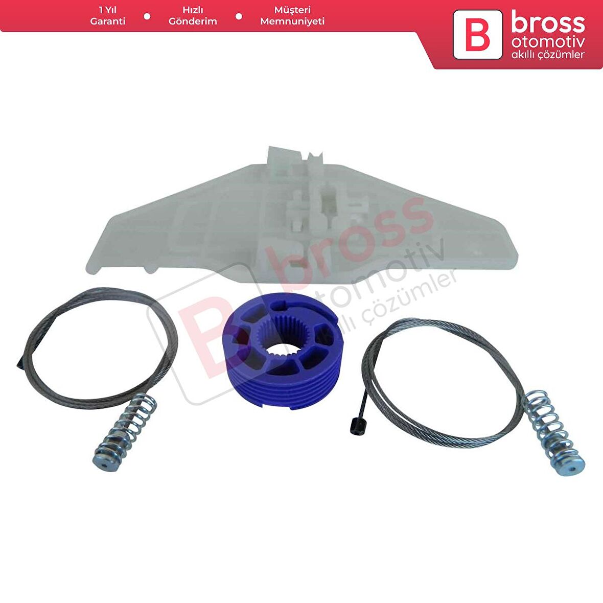 Citroen C5 MK2 MK3 2007-2018 4/5 Kapı 9675915180 İçin Elektrikli Arka Sağ Cam Kriko Tamir Seti
