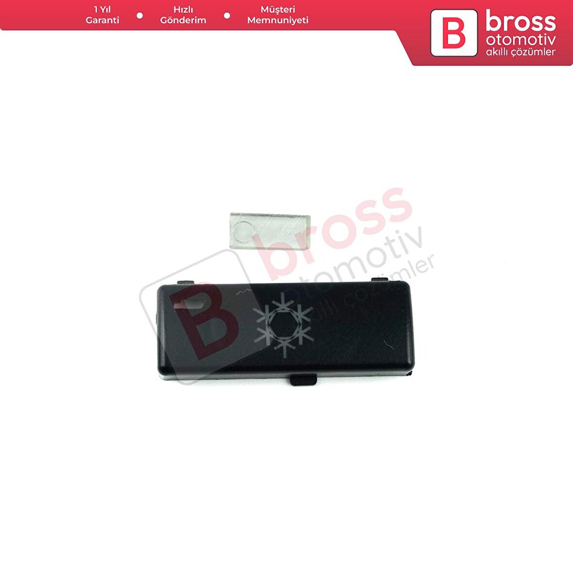 BMW X5 E53 2000-2006 5 Serisi E39 1996-2003 64116915812 İçin Klima Kontrol Kar Tanesi Düğme Kapağı