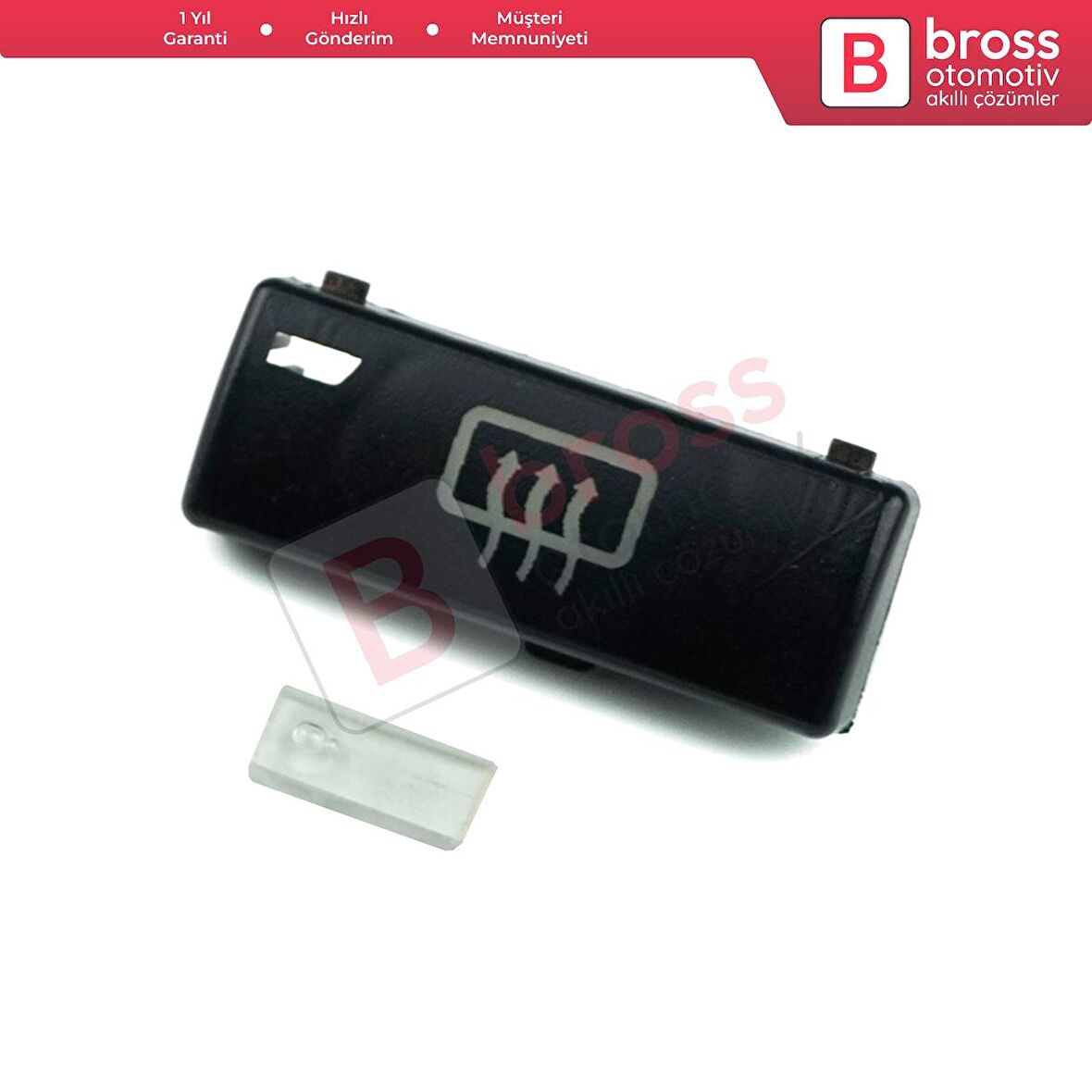 BMW X5 E53 5 Serisi E39 64116915812 İçin Klima Kontrol Panel Arka Cam Buğu Buz Çözücü Düğme Kapağı