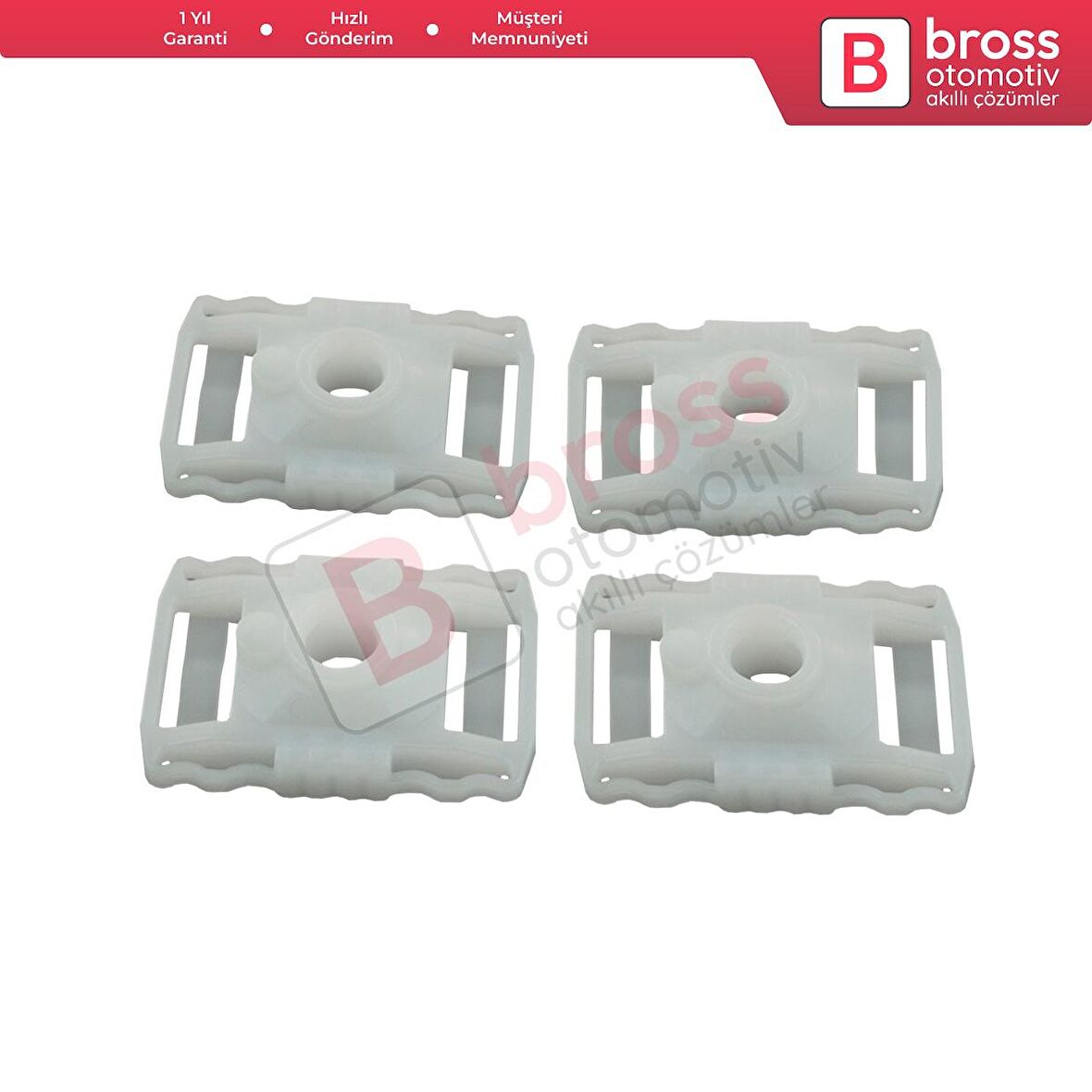 Renault Fluence İçin 4 Adet Pencere Regülatörü Sürgülü Mil Klipsi