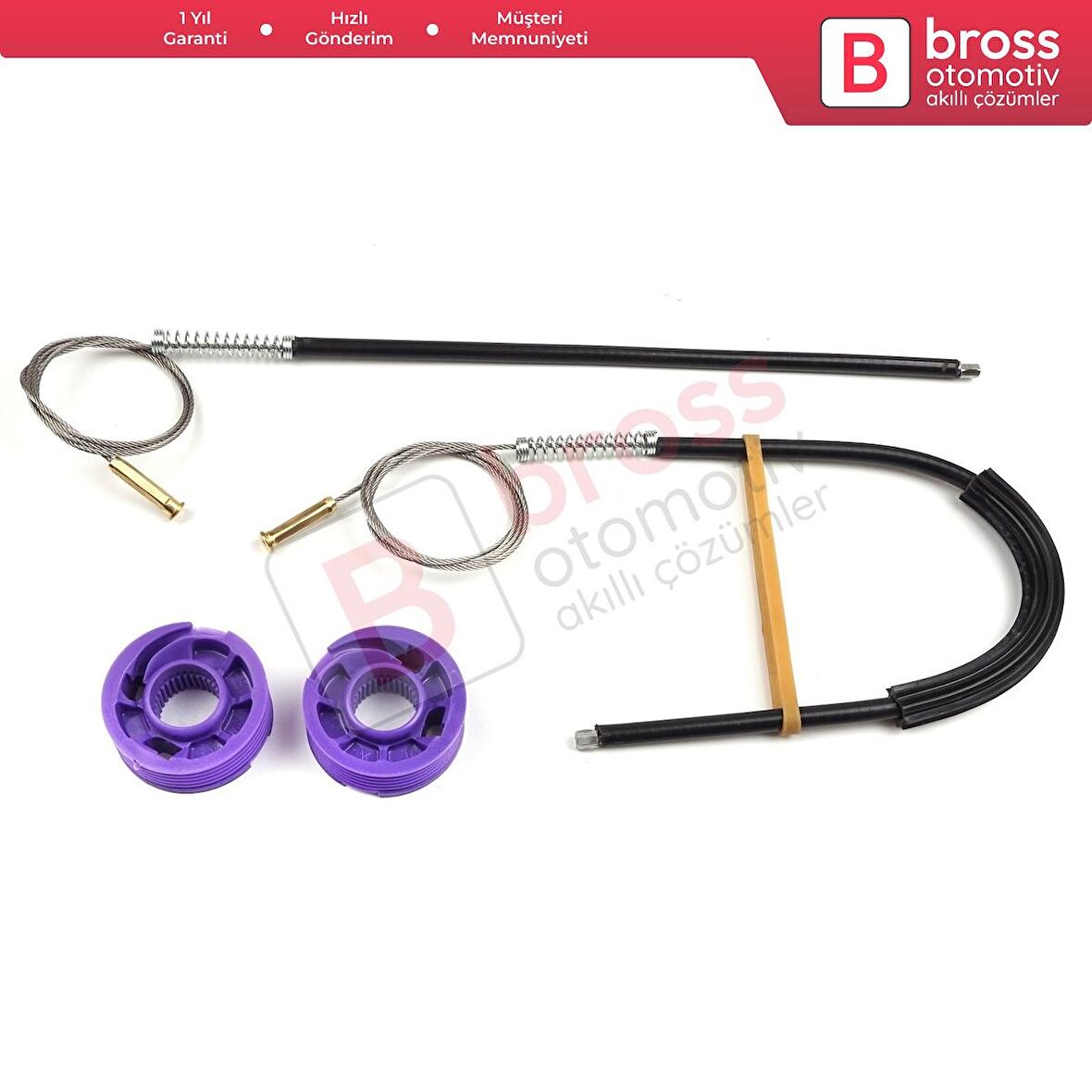 Audi A3 S3 MK3 8V 2012-2021 4/5 Kapı İçin Elektrikli Arka Sol veya Sağ Cam Kriko Tamir Seti