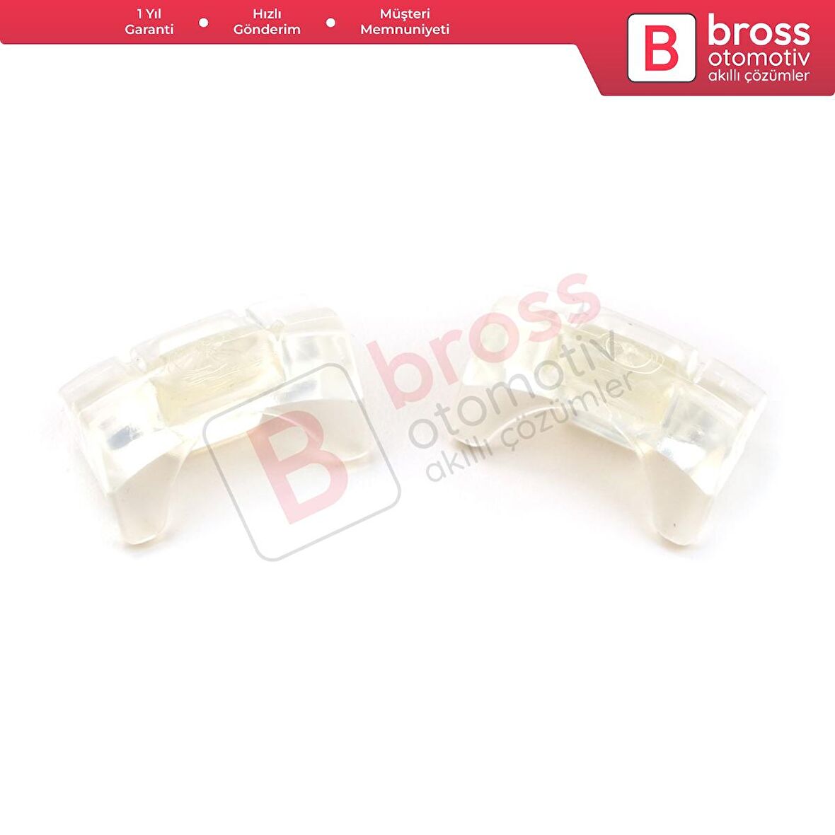 VW İçin 2 Adet Ön Koltuk Ray Kılavuz Klipsleri: 435881203A