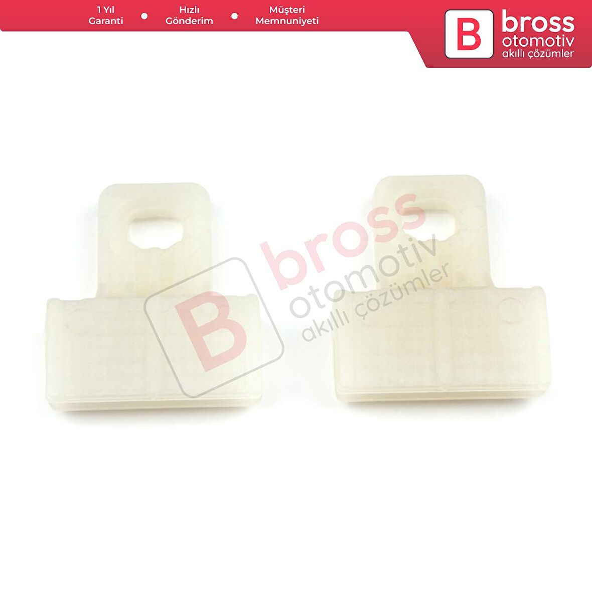 Type1 İçin 2 Adet Pencere Mekanizması Cam Taşıyıcı Klipsi