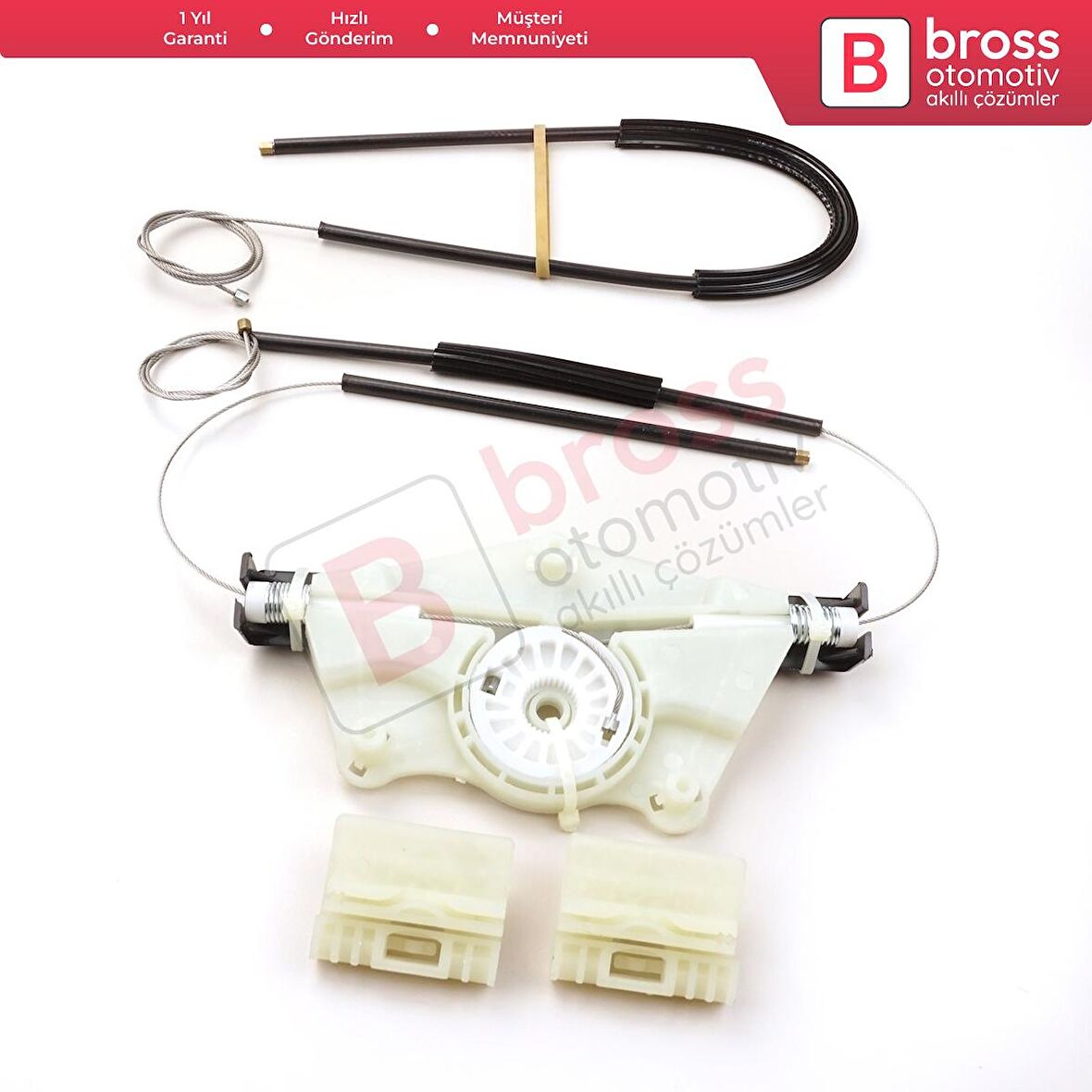 VW Touareg MK1 7L Porsche Cayenne 955 957 2002-2010 İçin Elektrikli Arka Sol Cam Kriko Tamir Seti