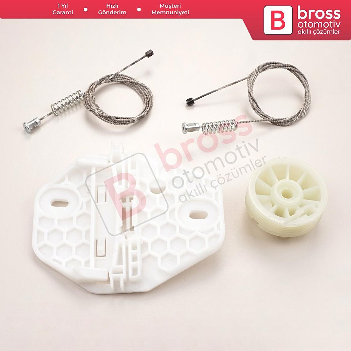 Renault Clio MK2 BB CB Thalia MK1 LB Symbol MK1 7700434304 İçin Sağ Arka Cam Kriko Seti