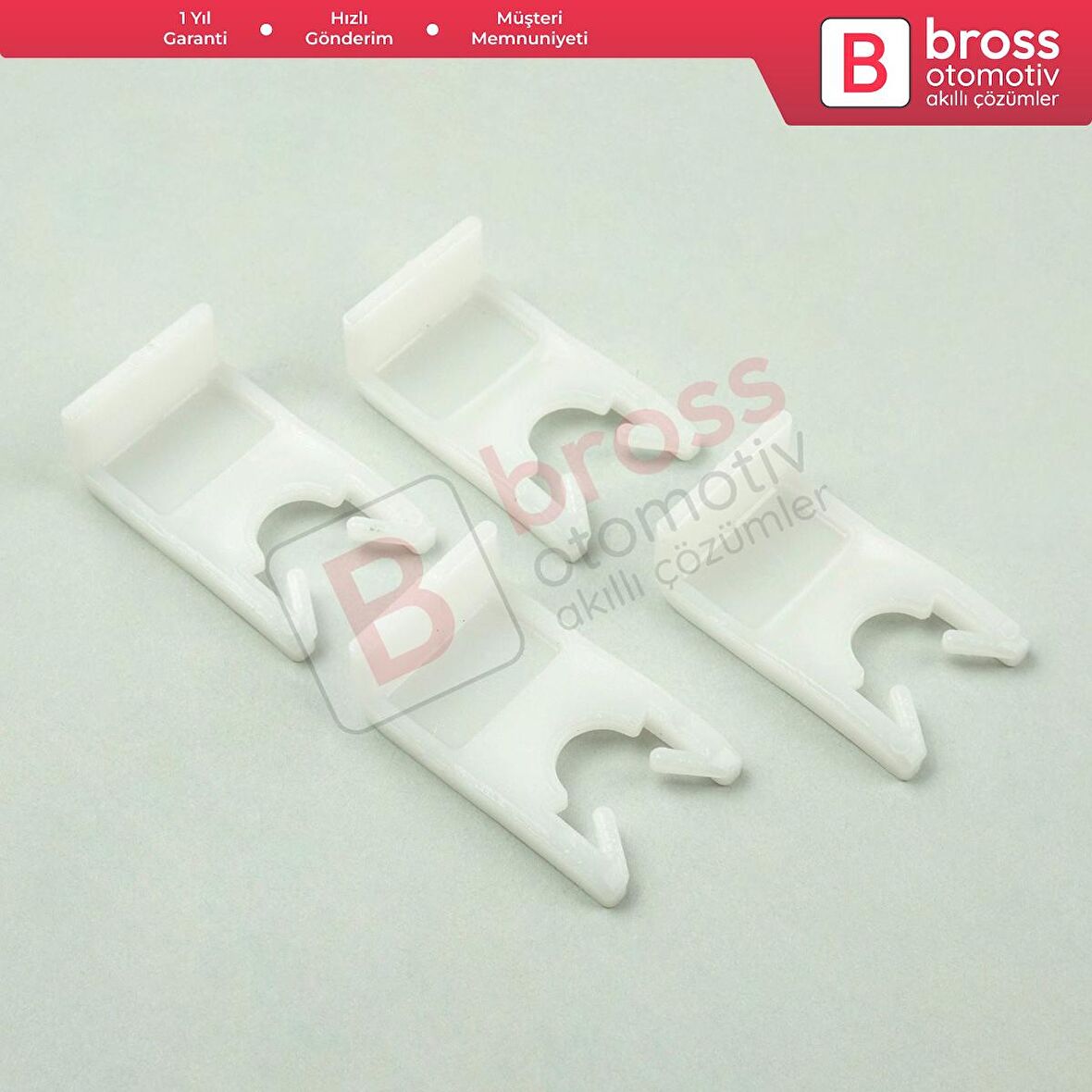 4 Adet Cam Kaldırma Mekanizması Onarım Sekmen Klipsi Tip:3