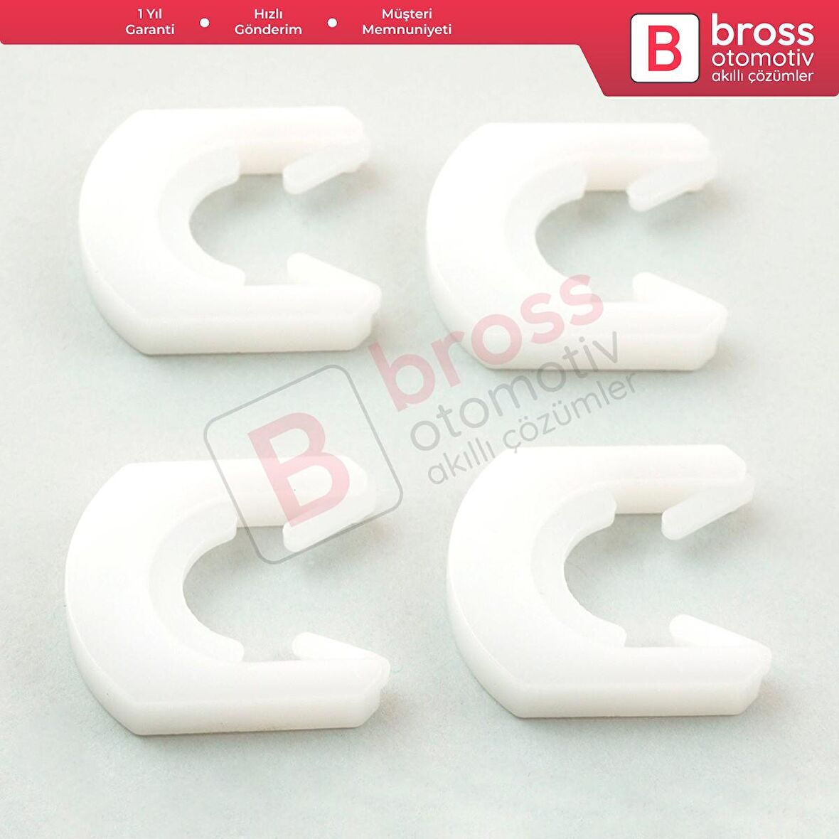 4 Adet Cam Kaldırma Mekanizması Onarım Sekmen Klipsi Tip:4