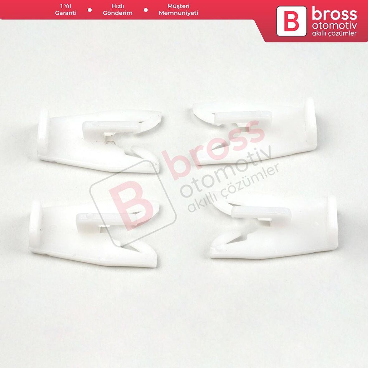 4 Adet Cam Kaldırma Mekanizması Onarım Sekmen Klipsi Tip:7