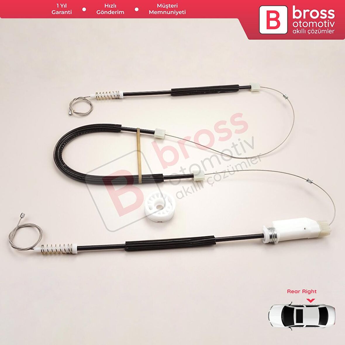 Audi A5 S5 Coupe 08 13 İçin Sağ Arka Cam Mekanizması Tamir Takımı