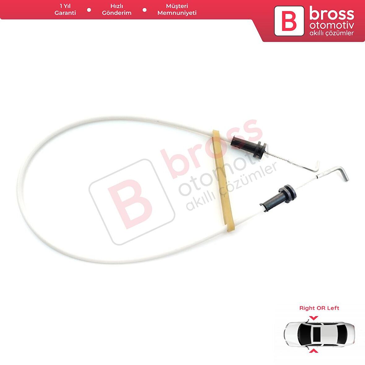 Kia Cerato Spectra için Ön Kapı İç Açma Teli 813712F000