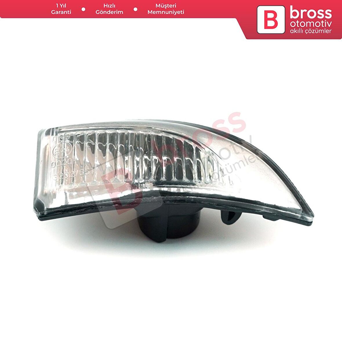 Renault Megane MK3 Fluence Latitude Laguna Scenic için Ayna Sinyali Sağ 261609550R