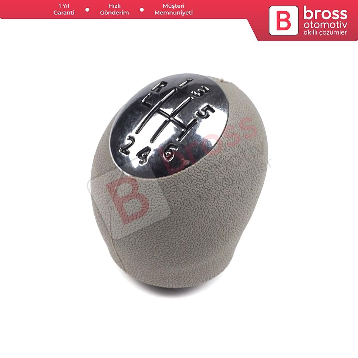 Renault Dacia Nissan Opel İçin Gri Krom Vites Topuzu 328650024R