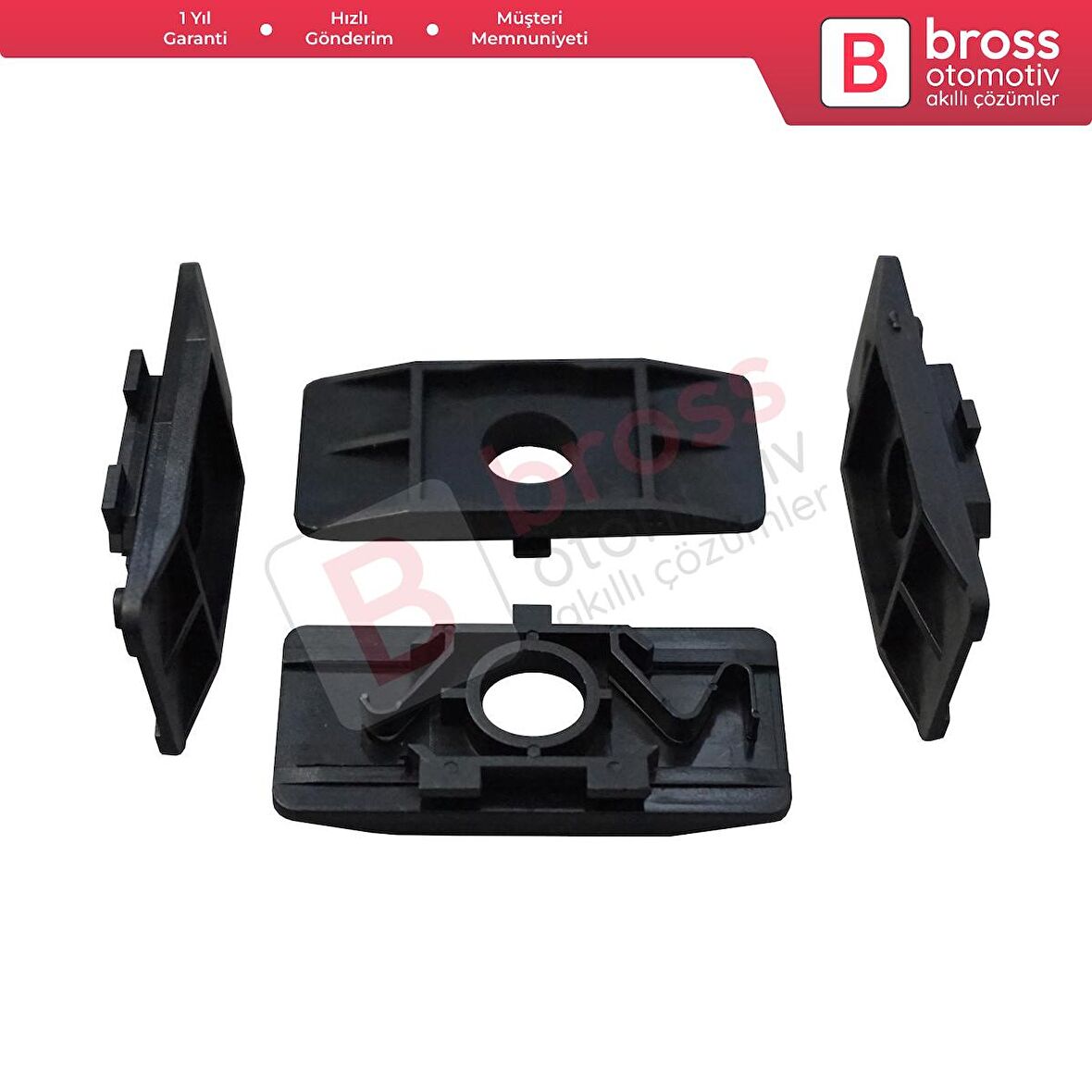 Renault Clio Ypsilon 2 Espace 4 Scenic Megane 1 İçin 4X Ön Çamurluk Tespit Bağlantı Klipsi VİDASIZ