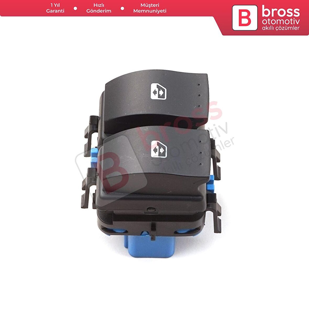 Renault Megane Scenic 2 için İkili Cam Düğmesi 8200107772