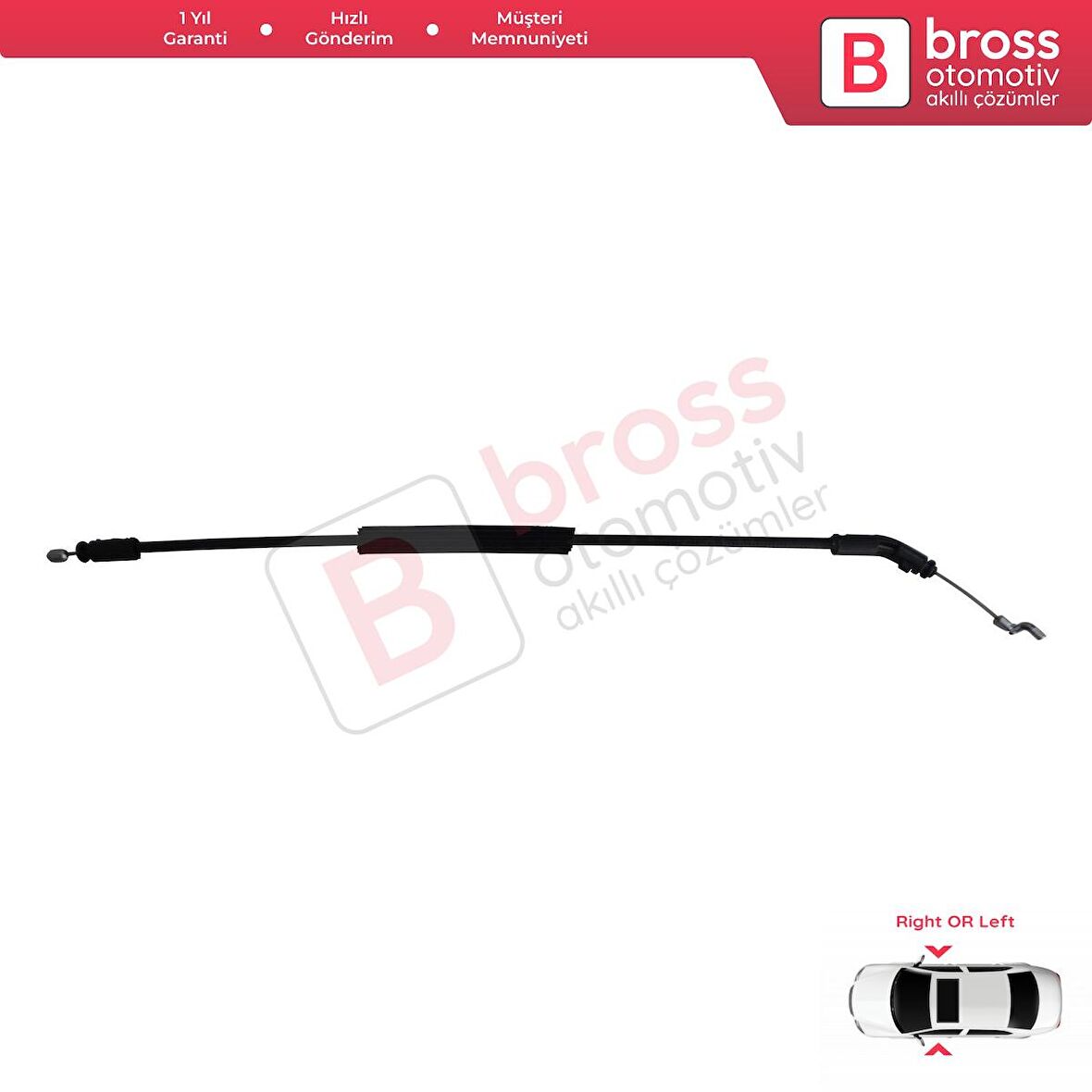 Renault Fluence İçin Ön Dış Kapı Açma Teli 805020022R