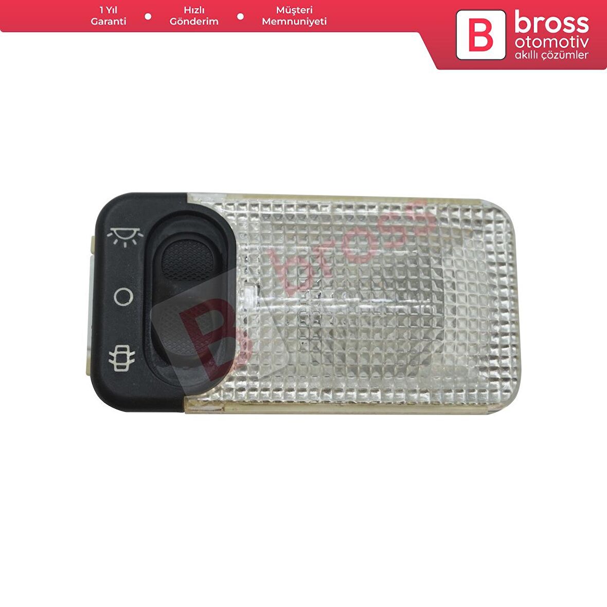 Peugeot Citroen için Tavan Lambası 6362P3 6362K9. 4 Pin li ve Ampullü