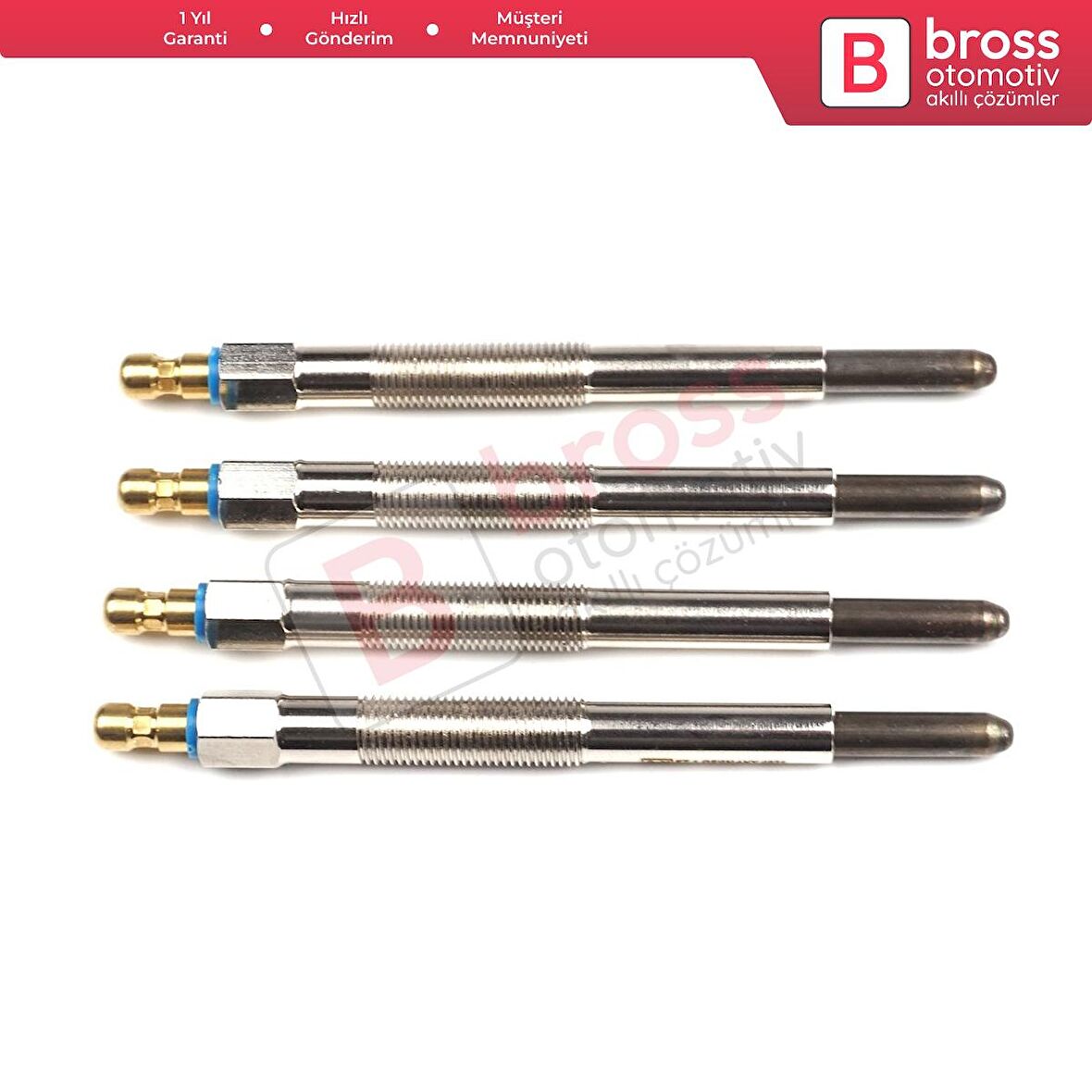 Caterpillar 3304 3306 için 4 Adet Isıtma Bujisi 24 Volt 3T 9562 GN071 Y171