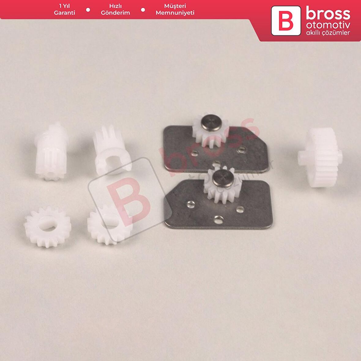 Hyundai Kia Chevrolet Daewoo Suzuki için Yan Ayna Tamir Dişli Seti 876101U060, 876201U060