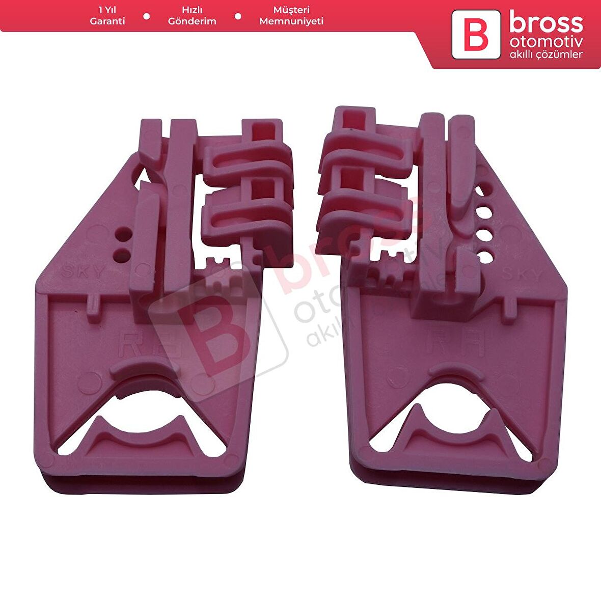 Skoda Octavia 2 1Z İçin Ön Sağ Kapı Cam Kriko Klipsi 1Z1837462