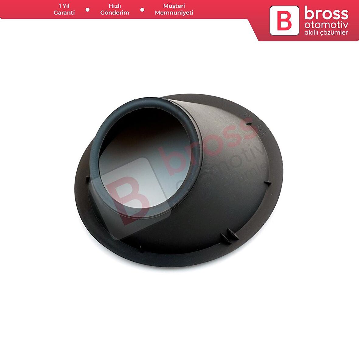 Fiat Fiorino Nemo Bipper için Ön Sis Far Çerçevesi SAĞ Siyah 7452TJ