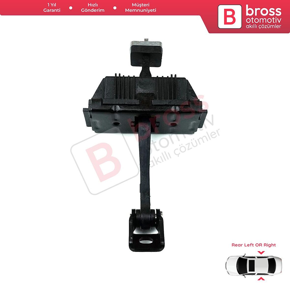 BMW 5 E60 E61 için Arka Sağ veya Sol Kapı Gergisi 51227176805