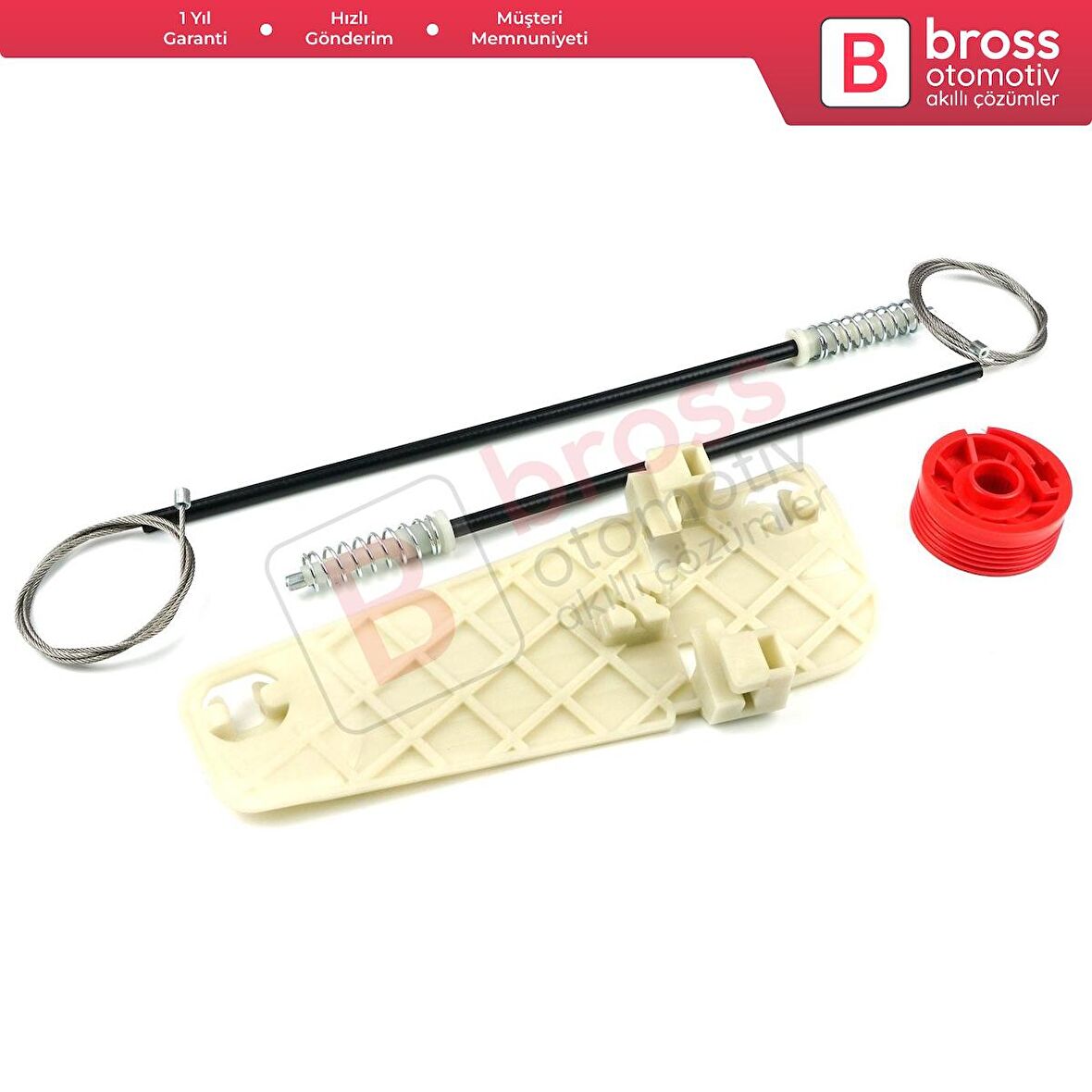 Skoda Octavia 1U Makyajlı Kasa İçin Ön Sol Kapı Cam Kriko Seti 1U0839461