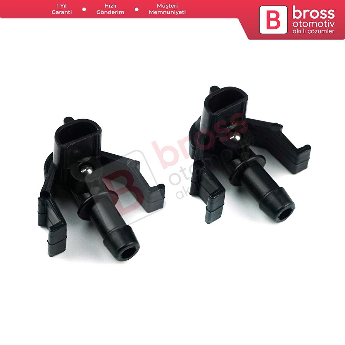 BSP1054 Fiat Punto 199 2005-2018 için Ön Cam Su Fıskiye Meme Seti Sağ Sol 51759137