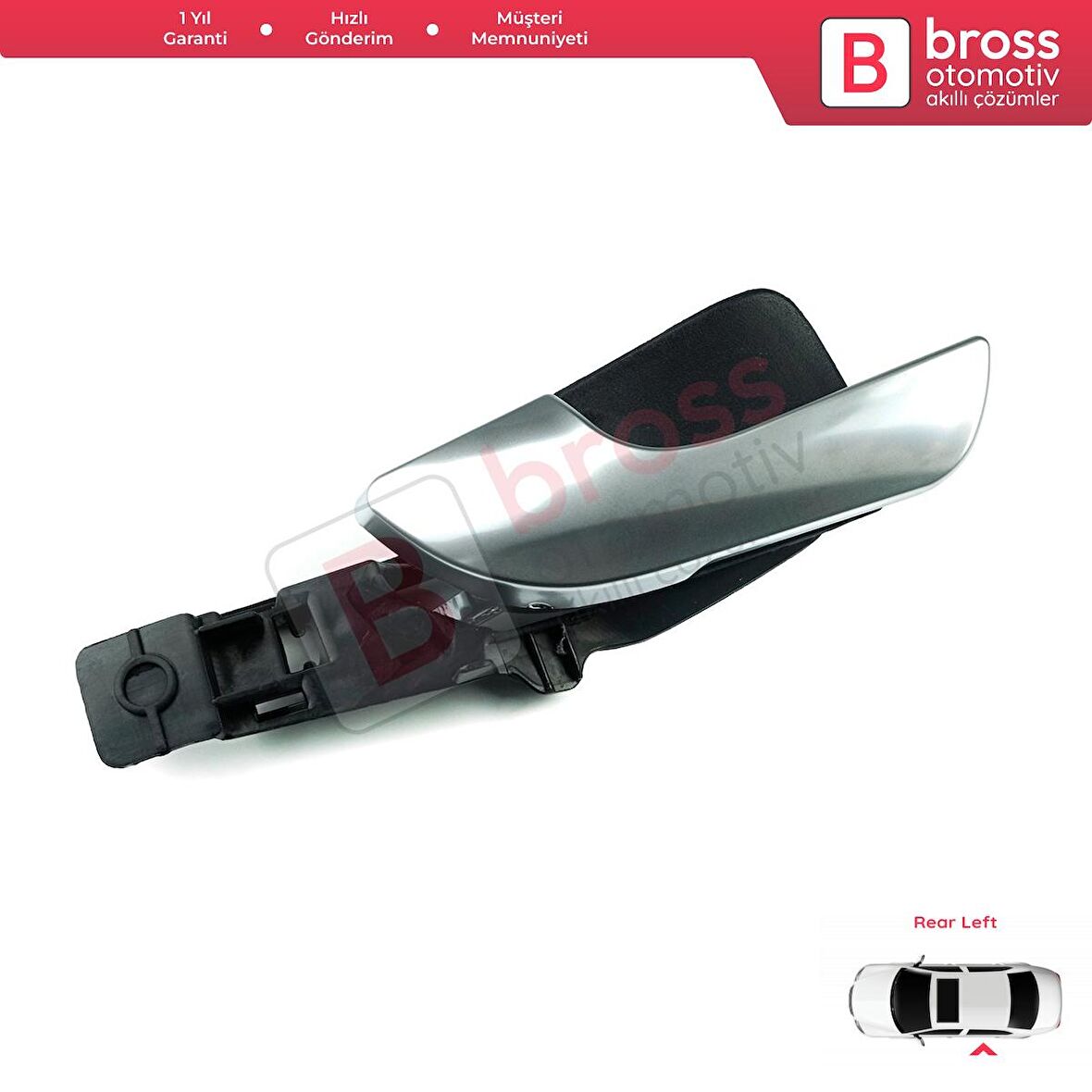 BDP1118 Alfa Romeo Giulietta 940 için İç Kapı Açma Kolu Arka Sol 156092160 Kapaklı