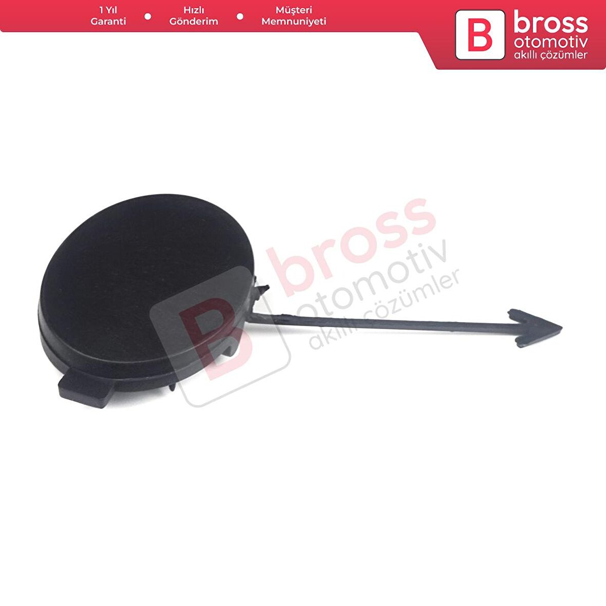 VW Caddy MK3 Makyajlı Kasa 2K SA 2015-2020 için Ön Tampon Çeki Demir Kapağı 2K5807241B