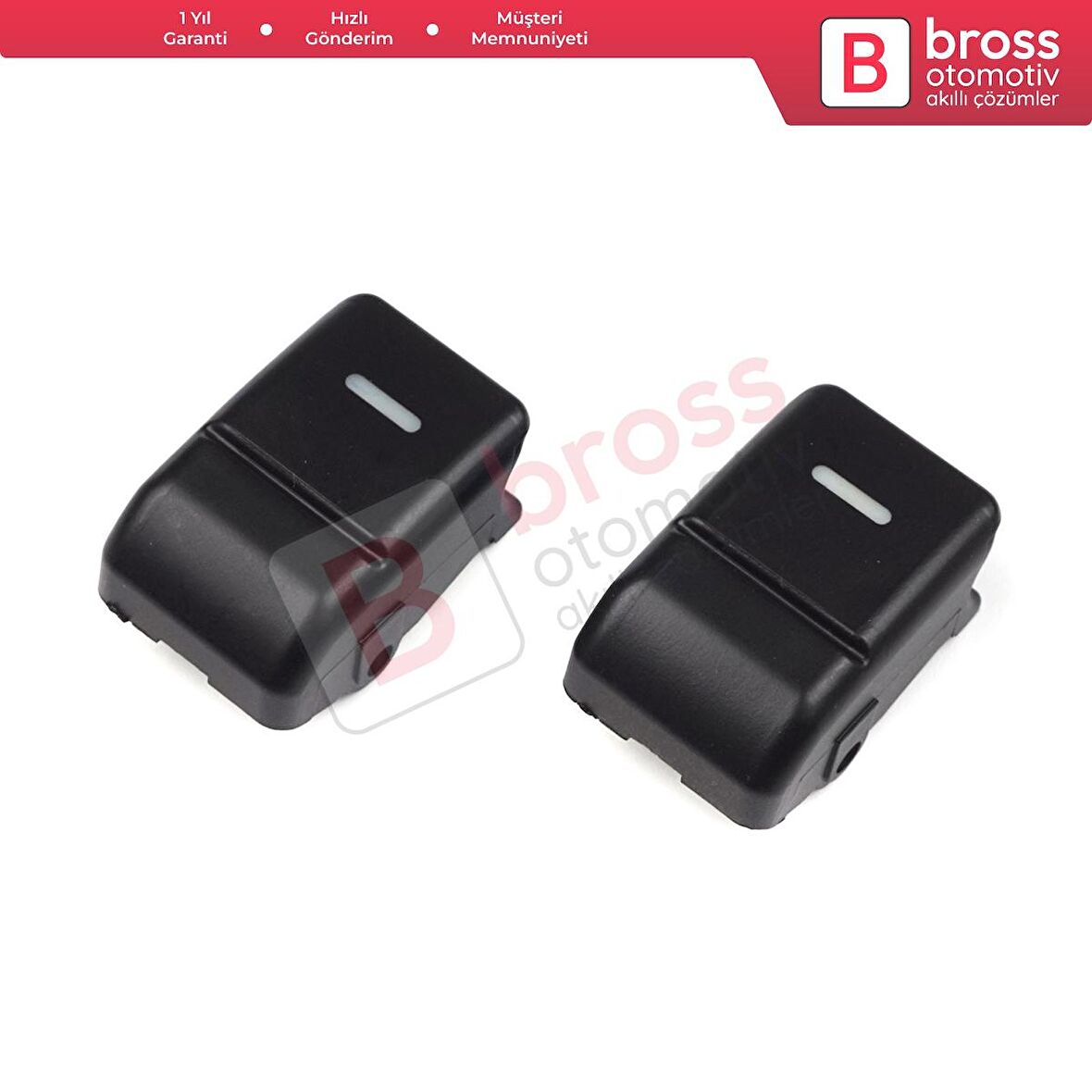 Land Rover Range Rover Sport MK1 L320 2005-2009 İçin 2 Adet Cam Açma Düğmesi Kapağı YUD501570PVJ