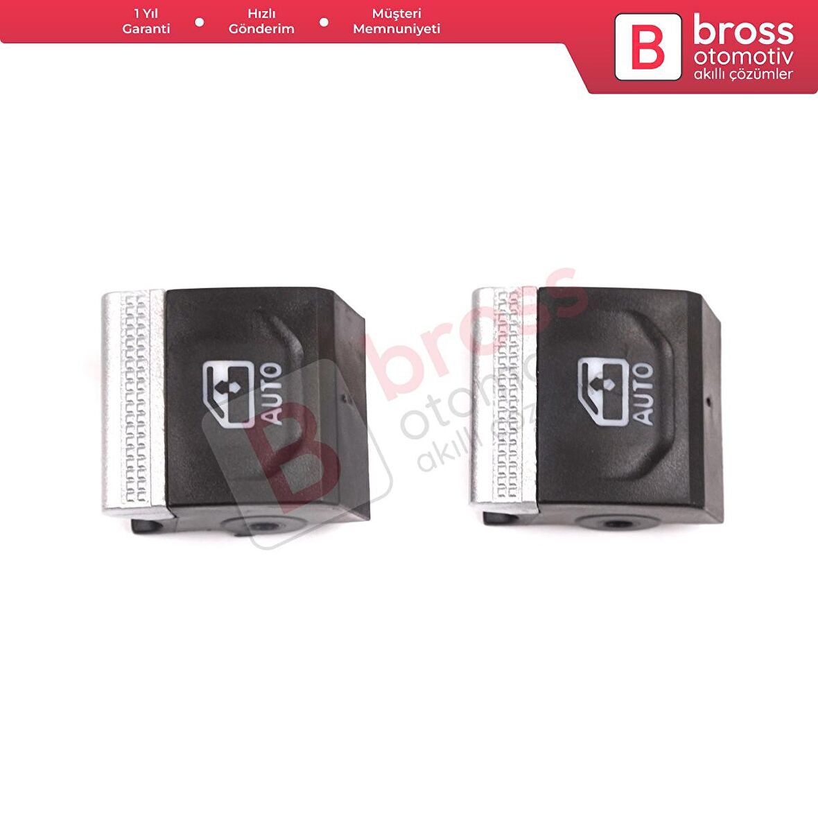 Renault Clio MK5 Captur MK2 5-Kapı İçin 2 Adet Cam Açma Düğme Kapağı 254107001R