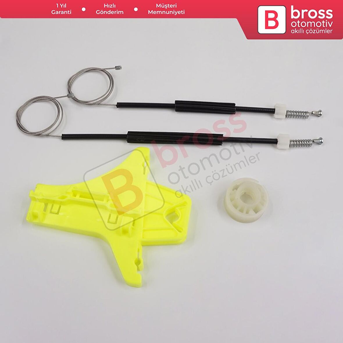 Iveco Stralis MK1 EuroCargo EuroTech EuroTrakker Truck 504040989 İçin Sol Kapı Cam Kriko Tamir Seti