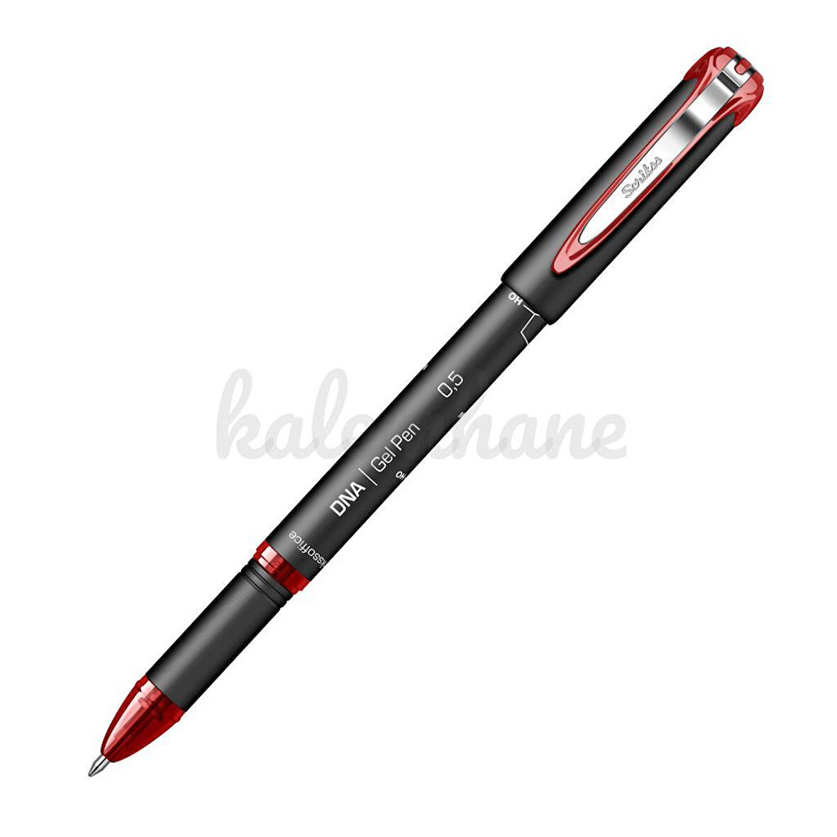 Scrikss DNA Roller İmza Kalemi Kırmızı 0.7 UÇ