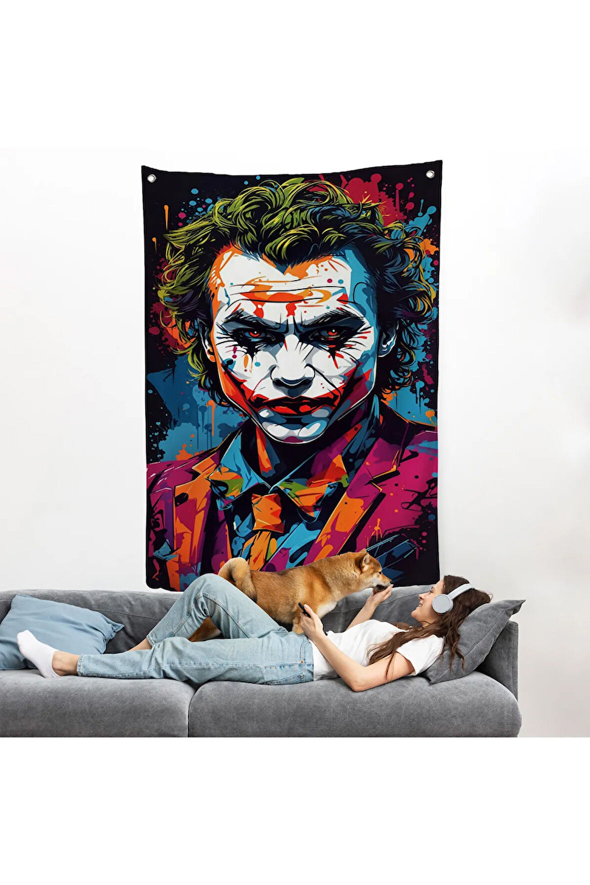 Joker Duvar Örtüsü-7937