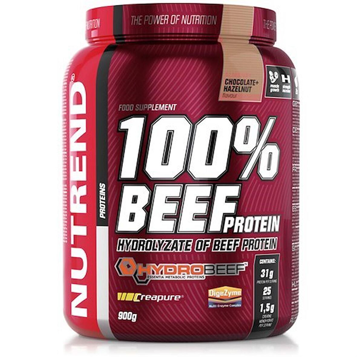 Nutrend 100% Beef Protein 900 g