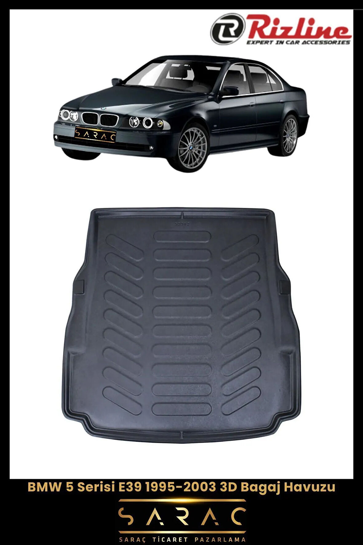 Rizline BMW 5 Serisi Coupe E39 2004 Model 3D Bagaj Havuzu