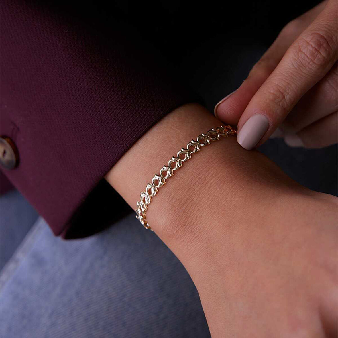 Sıra Papyon Bileklik