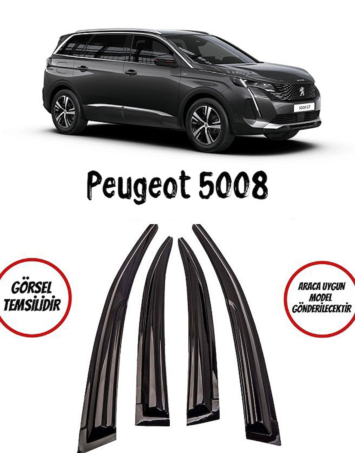 Peugeot 5008 2017 üzeri Cam Rüzgarlığı